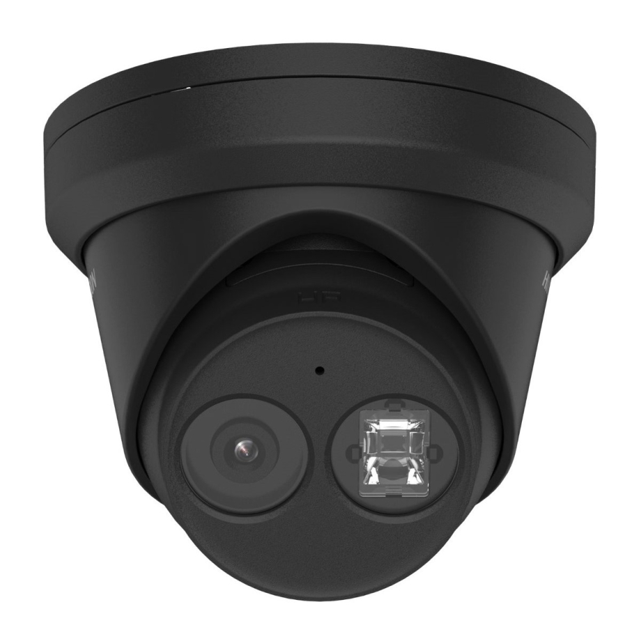 HikVision 4 MP Turret kamera DS-2CD2343G2-IU F2.8 melna