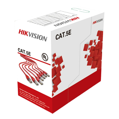 Hikvision CAT5e UTP Tīkla kabelis, 305m